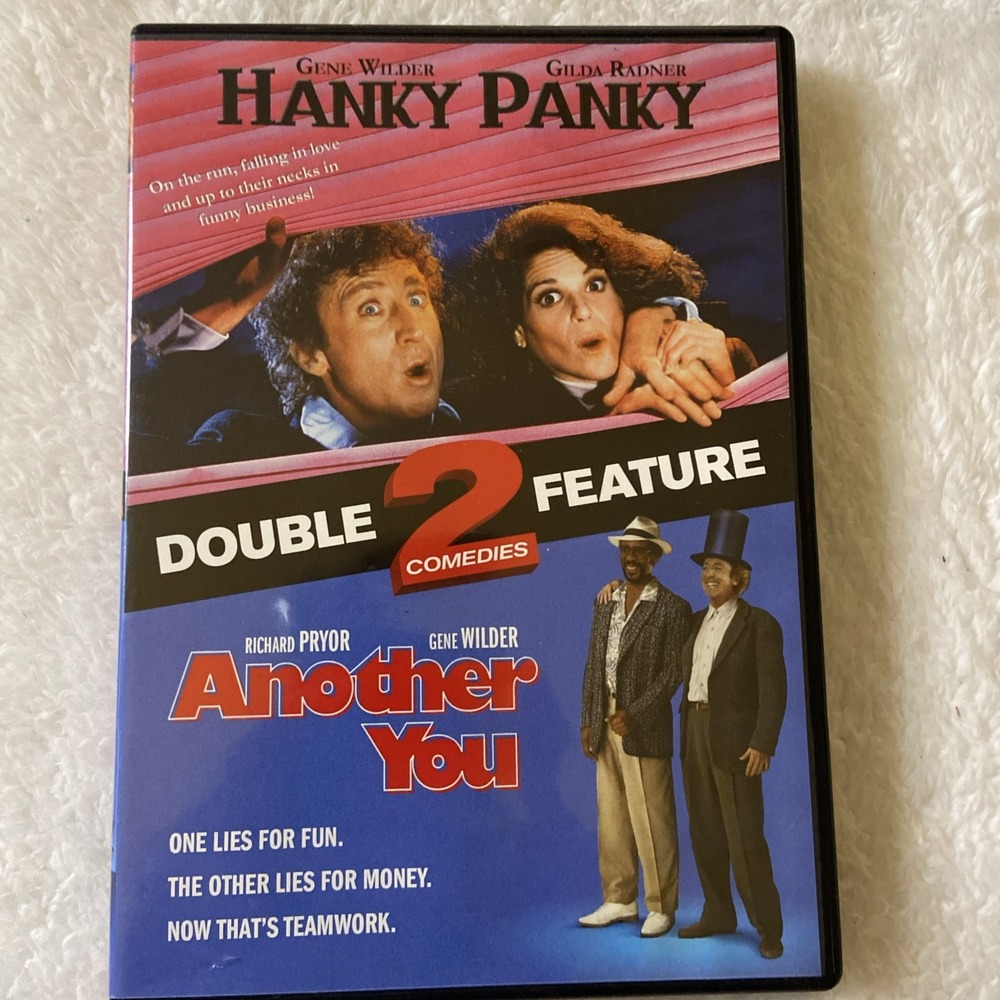 Gene Wilder Double Feature Hanky‎ Panky Another On Dvf Comedy Movie E84